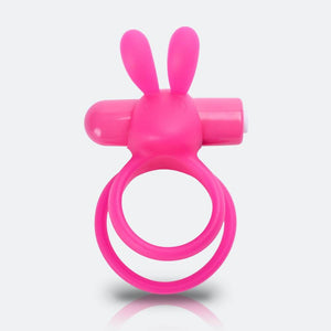 Open image in slideshow, The Ohare Double Vibrating Rabbit Cock Ring

