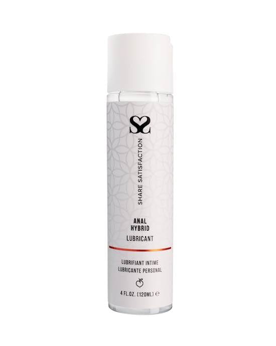 Share Satisfaction Anal Hybrid Lubricant - 120mL The Quiet Achiever Share Satisfaction Anal Hybrid Lubricant - 120mL The Quiet Achiever