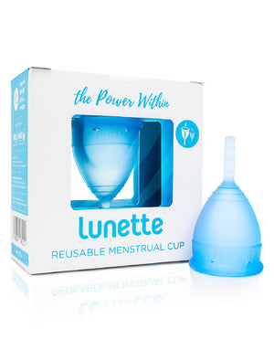 Open image in slideshow, Lunette Menstrual Cup - Blue
